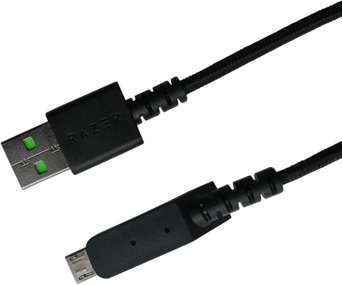 USB Cable/Line Charging Cable Compatible for Razer Lancehead Wireless Gaming Mouse RZ01-02120100-R3U1