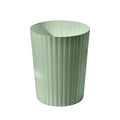 Small Platic 2 Gallon Trash Can - Compact Wastebin for Bathroom, Kitchen, Office, Home Use - Purple