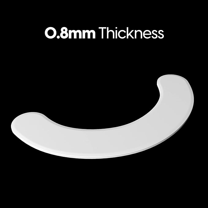Pulsar Gaming Gears - PTFE Mouse Feet for X2 & X2 mini Wireless Mice Premium Skate - White, Thick Type (0.8mm)