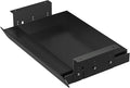 Under Desk Mounted Sliding Pull-Out Drawer Height Adjustable Apply to Tables with Front Crossbar,Adjustable Clearance Up to 3.5",Compatible with Most Stand Up Workstation