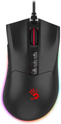Bloody ES9Pro FPS RGB Gaming Mouse, PMW3327 Chip, 6200 CPI, 2000Hz Report Rate, 220 IPS, 4M Onboard Memory, Fully Programmable with Advanced Preset Macros