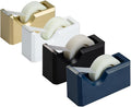 JAM PAPER Colorful Desk Tape Dispensers - Assorted Business Colors - 4/Pack