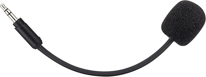 UNCLE LIGHT Replacement Game Mic for Logitech G233 / G433 Headset on PS4 PS5 Xbox One PC, 3.5mm Detachable Boom Microphone