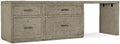 Hooker Furniture Home Office Linville Falls 96" Desk with File and Lateral File