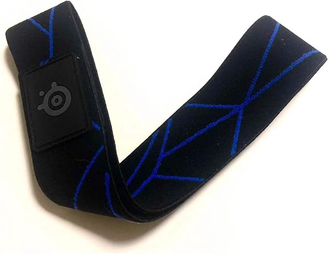 Headband for SteelSeries Arctis 9X Headphones & arctis pro & arctis Prime 7 7P 7X Gaming Headset - Blue in Black