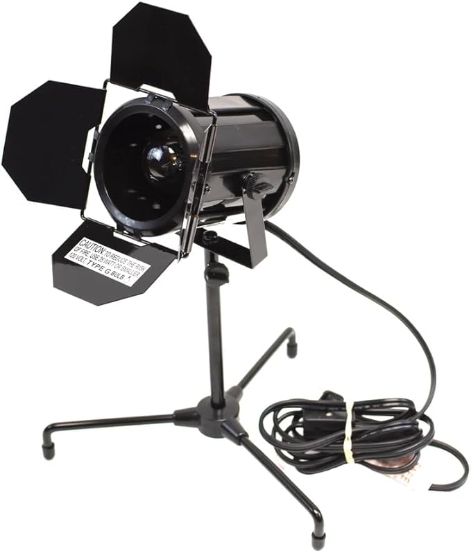 Treasure Gurus Mini Stage Performance Flood Light Film Set Table Desk Lamp Theatre Party Spotlight Decor