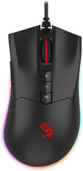 Bloody ES9Pro FPS RGB Gaming Mouse, PMW3389 Chip, 16000 CPI, 2000Hz Report Rate, 400IPS, 4M Onboard Memory, Fully Programmable with Advanced Preset Macros