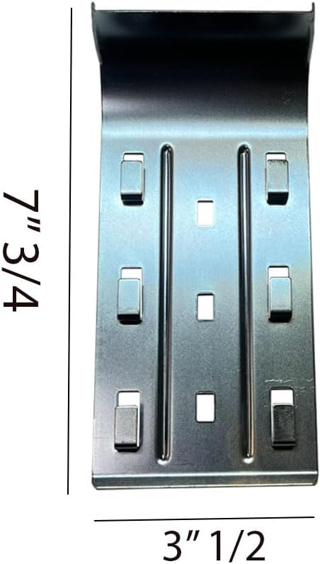 Quest Manufacturing Cable Tray/Guider, Pack of 3 Pcs, Zinc (CT0032-03-3)