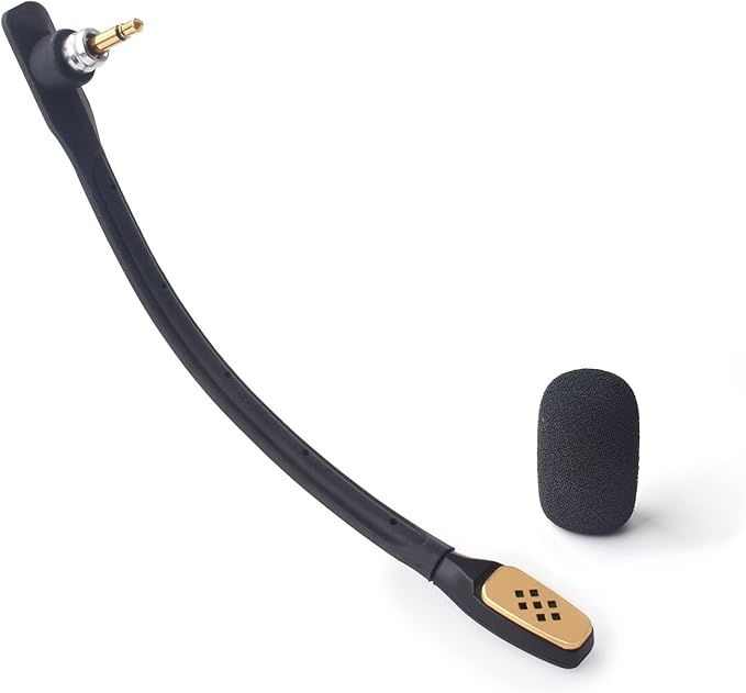 Sqrmekoko A40 TR Mic, Microphone Replacement for Astro A40 / A40 TR Gaming Headset on PS5, PS4, Xbox One, PC, Mac, Phone, Noise Cancelling