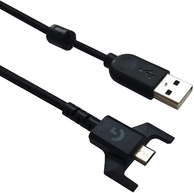 USB Charging Cable Replacement for Logit G403 G900 G903 G703 G PRO G Pro x Superlight Wireless Gaming Mouse