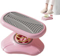 Foot Rest for Under Office Desk Multifunctional Foot Stool Toilet Stool Squat Adult Portable Non-Slip Potty Step Stool Improve Squatting Posture Exercising Relax Legs and Abdomen（Pink）
