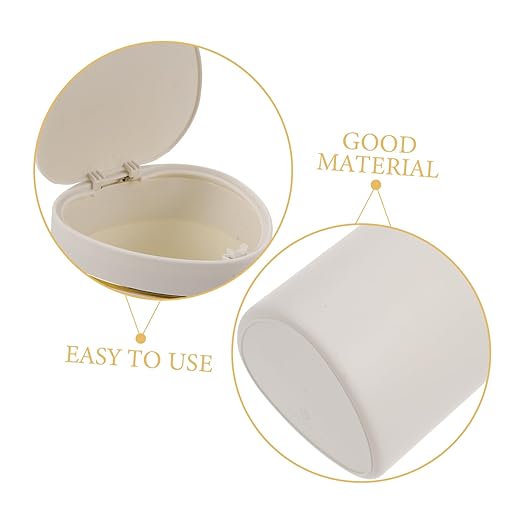 ABOOFAN Slim Garbage Bin Desk Top Trash Can Mini Small Waste Container Hotel Office