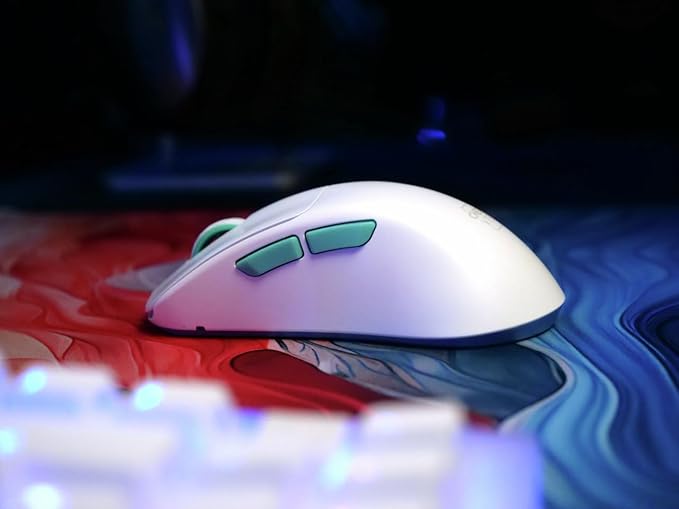 CHERRY XTRFY M64 Wireless | Ultra Light Ergonomic Gaming Mouse (M64, White)