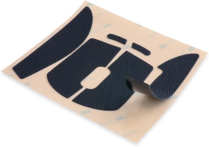 HUYUN Mouse Side Panels/Anti Sweat Paste Grip Tape Replacement for Logit G Pro X Superlight Second Gen Wireless Gaming Mouse (Black)