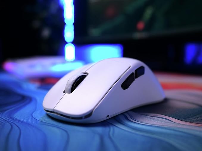 CHERRY XTRFY M64 Wireless | Ultra Light Ergonomic Gaming Mouse (M64 Pro 8K, White)