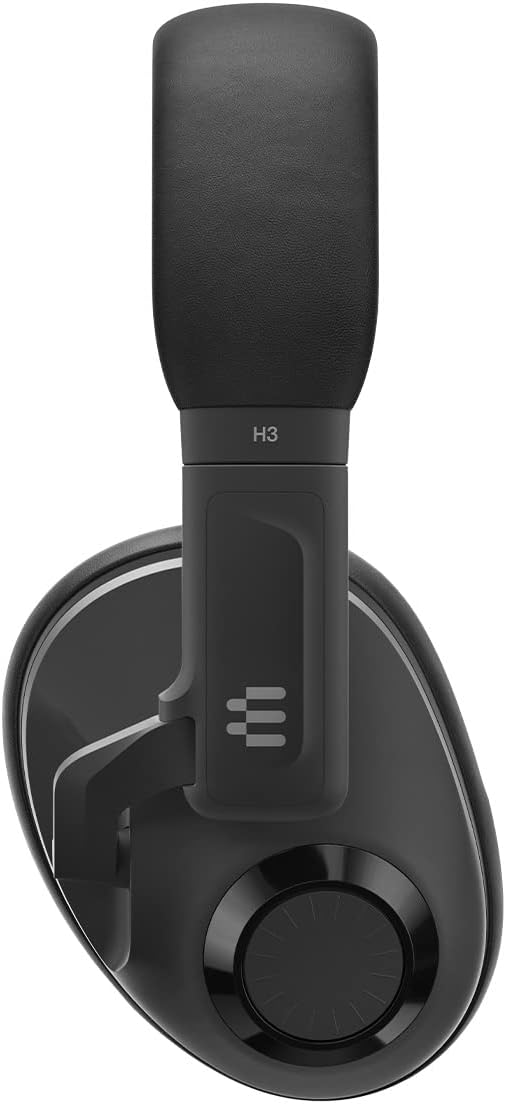 EPOS H3 Closed Acoustic Gaming Headset with Noise-Cancelling Microphone - Plug & Play Audio - Around The Ear - Adjustable, Ergonomic - for PC, Mac, PS4, PS5, Switch, Xbox - Onyx Black