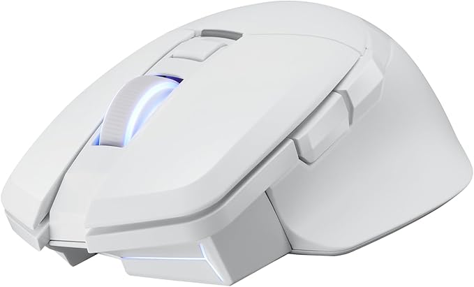 PowerColor ALPHYN AM10 Wireless Gaming Mouse, White