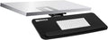 Mount-It! Under Desk Keyboard Tray, Slide-Out Keyboard Drawer with Height, Tilt and Swivel Adjustment, 25" x 10" Keyboard & Mouse Platform with Wrist Rest, Bolt-On Under Desk Mount