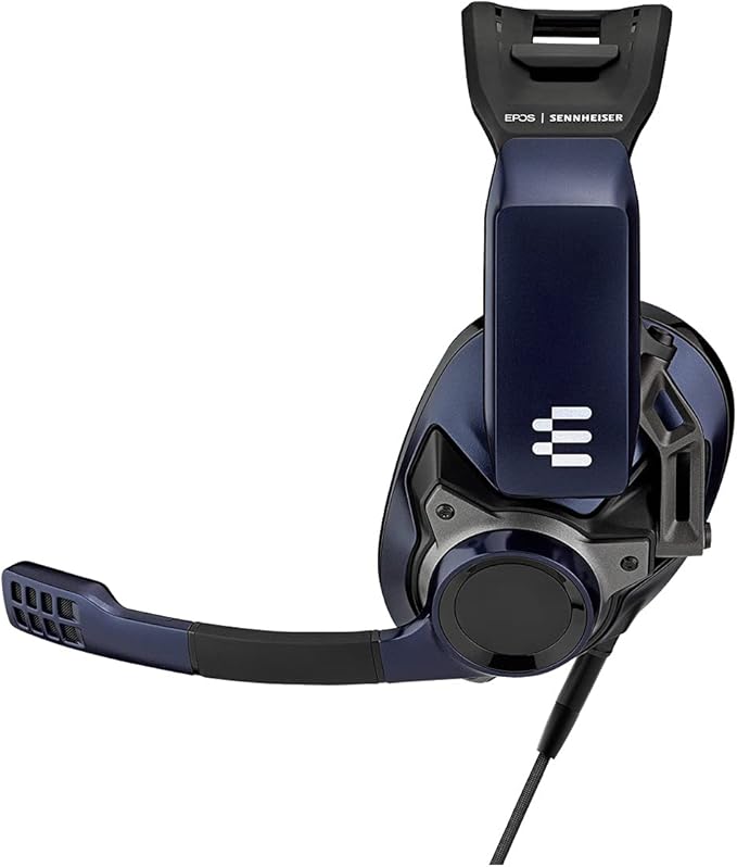 EPOS I Sennheiser GSP 602 – Wired Closed Acoustic Gaming Headset, Noise-Cancelling Microphone, Adjustable Headband with Customizable Contact Pressure, Volume Control, for PC + Mac + Xbox + PS4, Pro