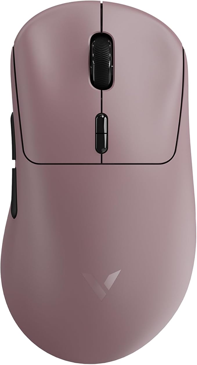 Rapoo VT3 Gen-2 Wireless Gaming Mouse, True 8K Wireless Polling Rate, 53g Lightweight, Up to 750 Hr Battery, Nordic nRF54L15 MCU, 100-Million Mechanical Switch, 10 Programmable Buttons, Macro Enabled