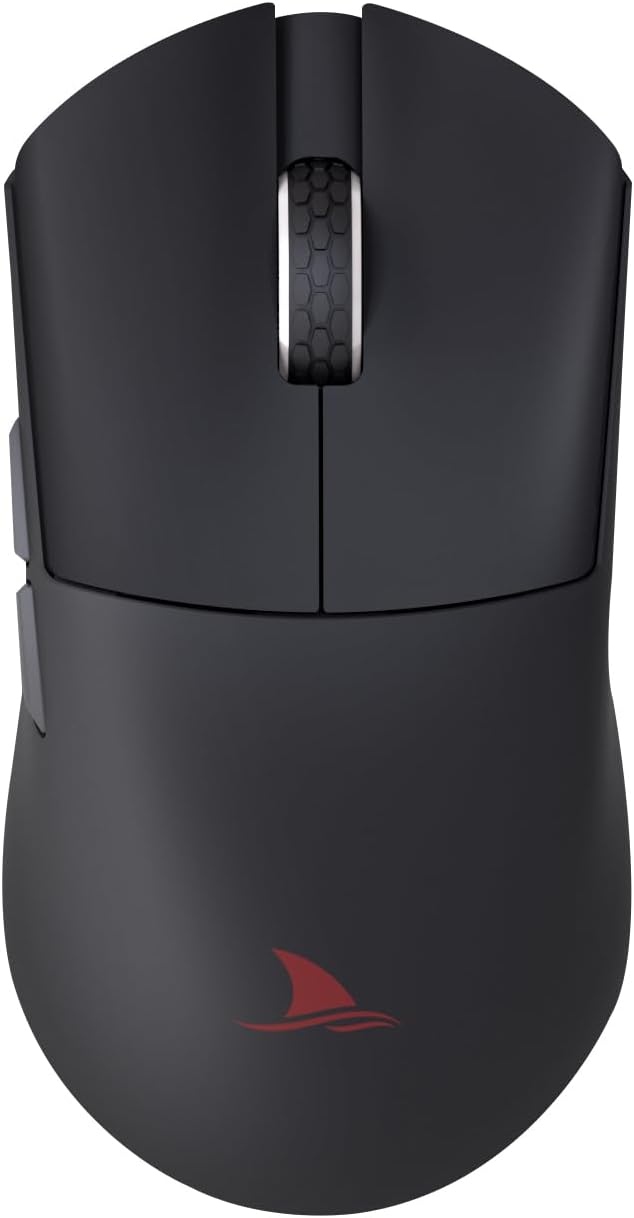 Darmoshark M3PROMAX Wireless Gaming Mouse,Tri-Mode 2.4G/USB-C/Bluetooth Mouse Up to 30000DPI,PAW3950 Optical Sensor Lightweight 54g,7 programmable Button,Computer Mouse for Laptop,PC,Windows,Mac