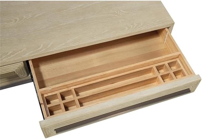 BOWERY HILL Home Office Set of Filing Cabinet and Writing Desk in Terrain
