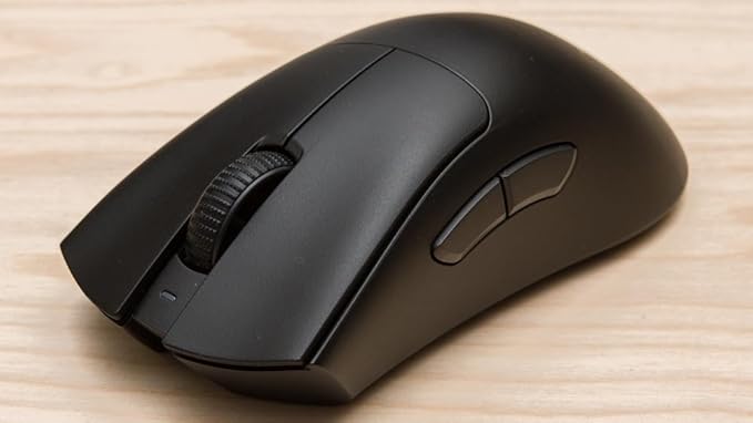 Razer DeathAdder V3 Pro Wireless Gaming Mouse: 63g Ultra Lightweight - Fast Optical Switches Gen-3 - HyperSpeed Wireless - 5 Programmable Buttons - 90 Hr Battery - Black (Renewed)