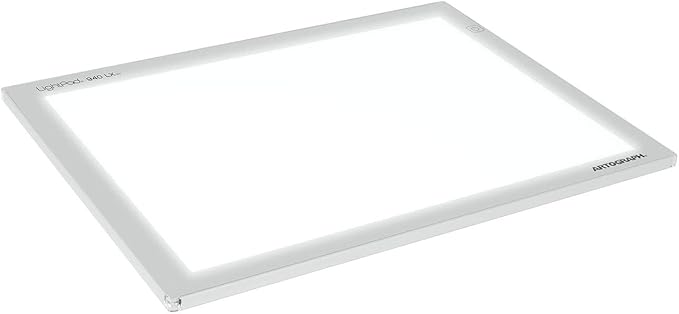 Artograph Thin LED Light Box, 17" x 12" Dimmable Drawing & Tracing Pad, LightPad 940 LX