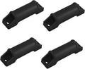 Desk Chair Footrest Sliders 4-Pack Replacement Pads for Office and Gaming Chairs Ergonomic Footrest Attachment with Smooth Glide and Easy Installation