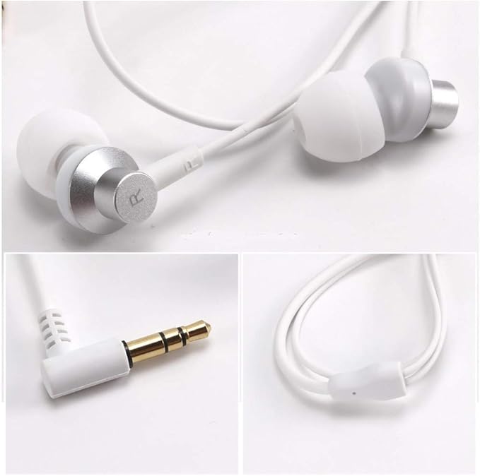 TNE in-Ear Headphones for Meta/Oculus Quest 2 | HiFi Earphones, Lens Dust Cover Pad, Controller Grip Thumbstick Caps for Quest 2 VR Virtual Reality Gaming Headset