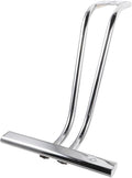 ARTIBETTER Salon Chair Footrest Replacement 20.07X11.53 Inch Stainless Steel Barber Chair Foot Pedal for Hair Stylist Comfort and Convenience