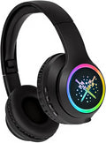 Boys Headphones, Sword Light up Headphone, Kids Bluetooth Headphones Wireless for Boys Girls Toddler Amazon Fire Tablet/Laptop/Pad/Schoo (Black Sword)