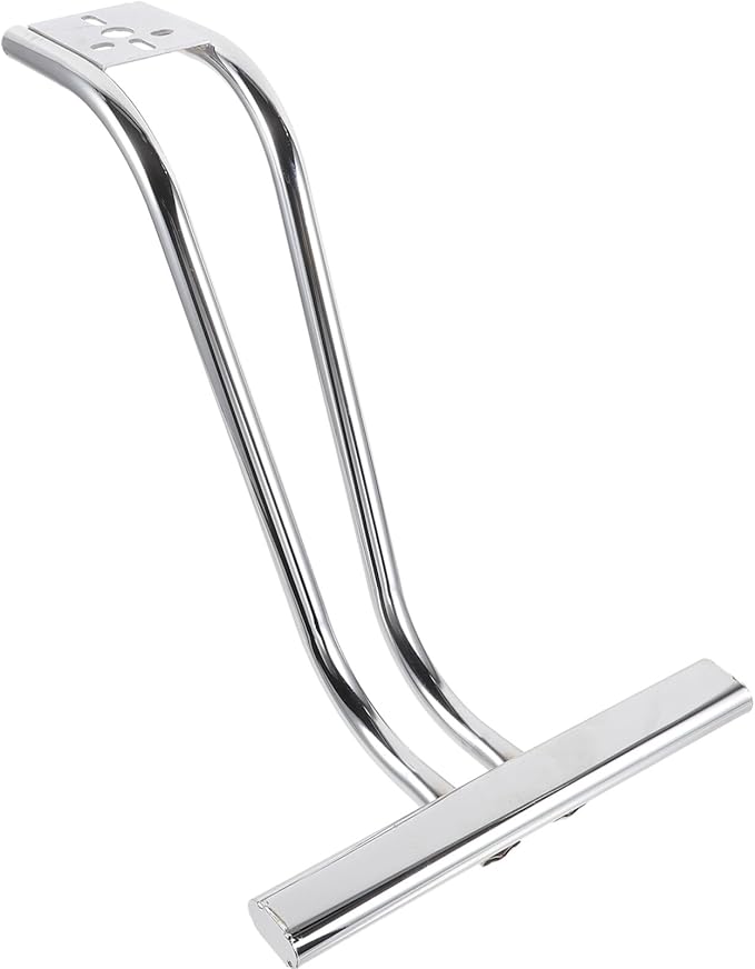 ARTIBETTER Salon Chair Foot Rest Replacement Stainless Steel Salon Chair Pedal Barber Leg Pad Footrest Attachment for Spa Hairdressers Shops