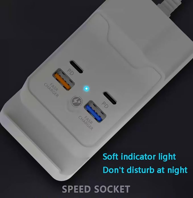 Charging Stand for iPhone 15 Pro USB Hub 4Port 5FT with Phone Holder, with 2 USB and 2 USB C Ports Extender, Compatible with iPhone 15 Pro 14 13 12 11 pad Galaxy or USB C Devices
