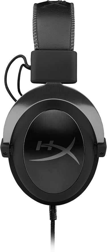 HyperX Cloud II Gaming Headset - 7.1 Surround Sound - Memory Foam Ear Pads - Durable Aluminum Frame - Works with PC, Xbox, PS4 - Gun Metal (Renewed)