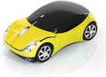 Zerone 2.4GHz Mouse, Portable Optical Mouse 1600DPI for/Android/ME/Windows PC/Tablet Gaming Office (Yellow)