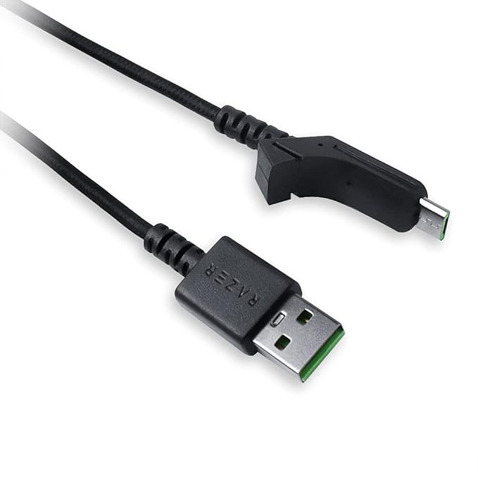 USB Cable/Line Charging Cable Compatible for Razer Lancehead Wireless Gaming Mouse RZ01-02120100-R3U1