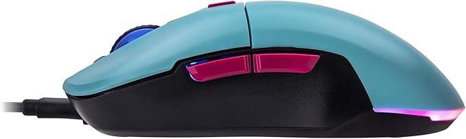 Thermaltake Neros Pro RGB Hatsune Miku Edition USB Wired Connection RGB Gaming Mouse Hatsune Miku Edition GMO-NPR-WDOHBL-09 MS0706