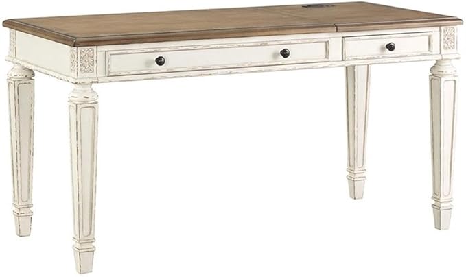Home Square 2-Piece Furniture Set with 4 Shelf Bookcase & Lift Top Writing Desk