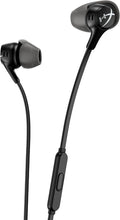 HyperX Cloud Earbuds II – 14mm Drivers, Four Eartips, Hard-Shell Carrying Case, Low-Profile 90° Plug, 3.5mm Plug, Built-in Microphone, Multi-Function Button, PC, Mobile, Nintendo Switch – Black