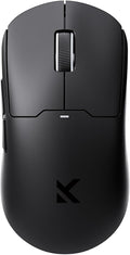 MCHOSE A5 Ultra V2 Wireless Gaming Mouse, Symmetrical Design, 54 Grams,Wired 8K/Wireless 4K Polling PAW3395 26K DPI Optical Sensor, 130 Hours Battery Life, Tri-Mode Connection - Black