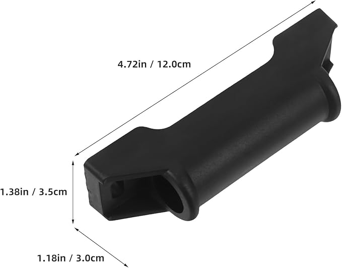 Garneck 4pcs Gaming Chair Footrest Slider Pads Attachment: Office Chair Replacement Parts Recliner Foot Rest Slider Pads for Armchair Furniture Smooth Edge Plastic Glides Easy Install
