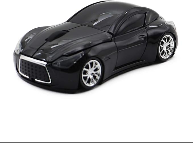MGbeauty Car Mouse Wireless Mouse with USB Receiver Computer Mice Gaming Mouse for Laptop Windows Mac Black
