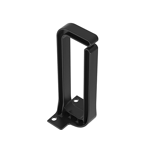 Panduit CMVDR1 Vertical Cable Management D-Ring, 1-Inch Wide, Black