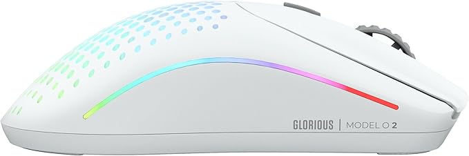 Glorious Model O Wireless V2- Matte White (Renewed)
