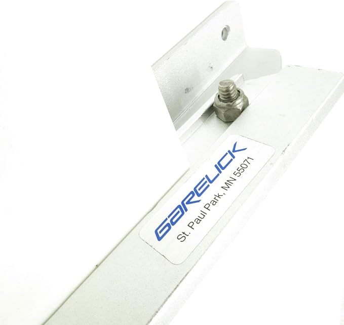 Garelick/Eez-In Rounded White Polymer Footrest