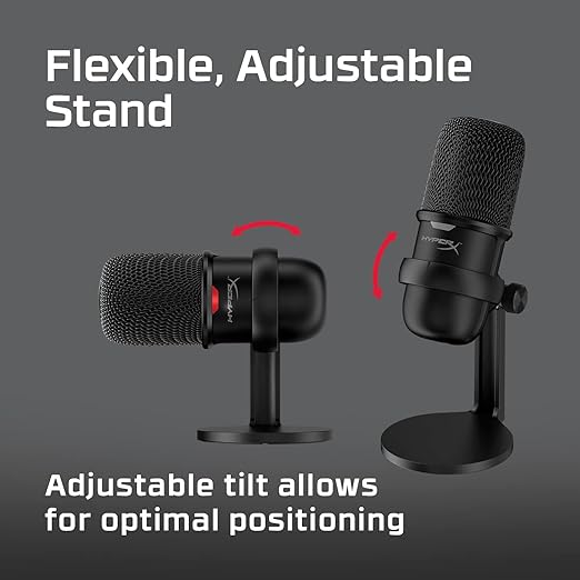 HyperX Cloud Alpha - Gaming Headset, Dual Chamber Drivers, Legendary Comfort, Aluminum Frame, Detachable Microphone & SoloCast – USB Condenser Gaming Microphone