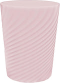 DAJITRE 1.8 Gallon Small Trash Can Wastebasket Recycling Bin Slim Profile for Compact Spaces Bathroom, Office, Bedroom, Kitchen (1.8 Gallon, Pink)