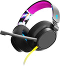 Skullcandy SLYR Multi-Platform Wired Gaming Headset, Removable Mic, Durable and Comfortable Lightweight Design, Ultra-Soft Memory Foam Ear Cushions, PC, Xbox, PlayStation - Black Digi-Hype