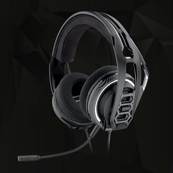 RIG 400LX 3D Audio Gaming Headset for Xbox One with Dolby Atmos and LX1 Adapter